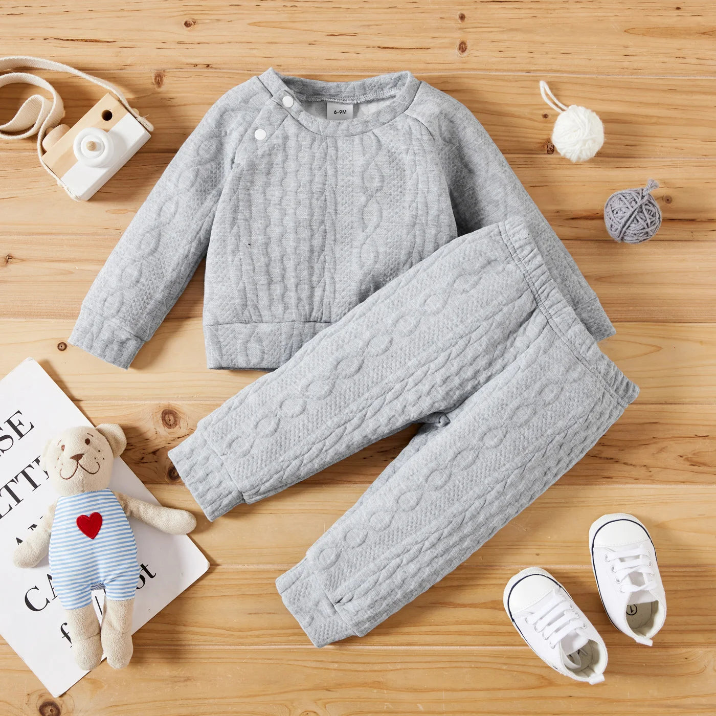✨ CozyCutie™ 2-Piece Baby Outfit