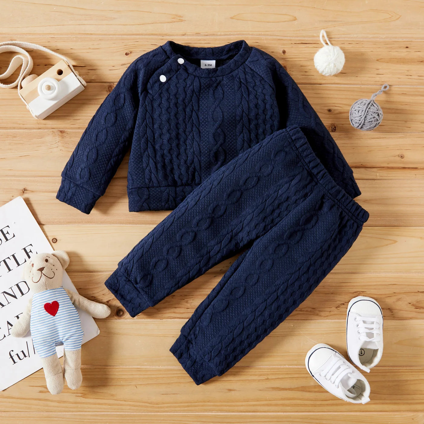 ✨ CozyCutie™ 2-Piece Baby Outfit