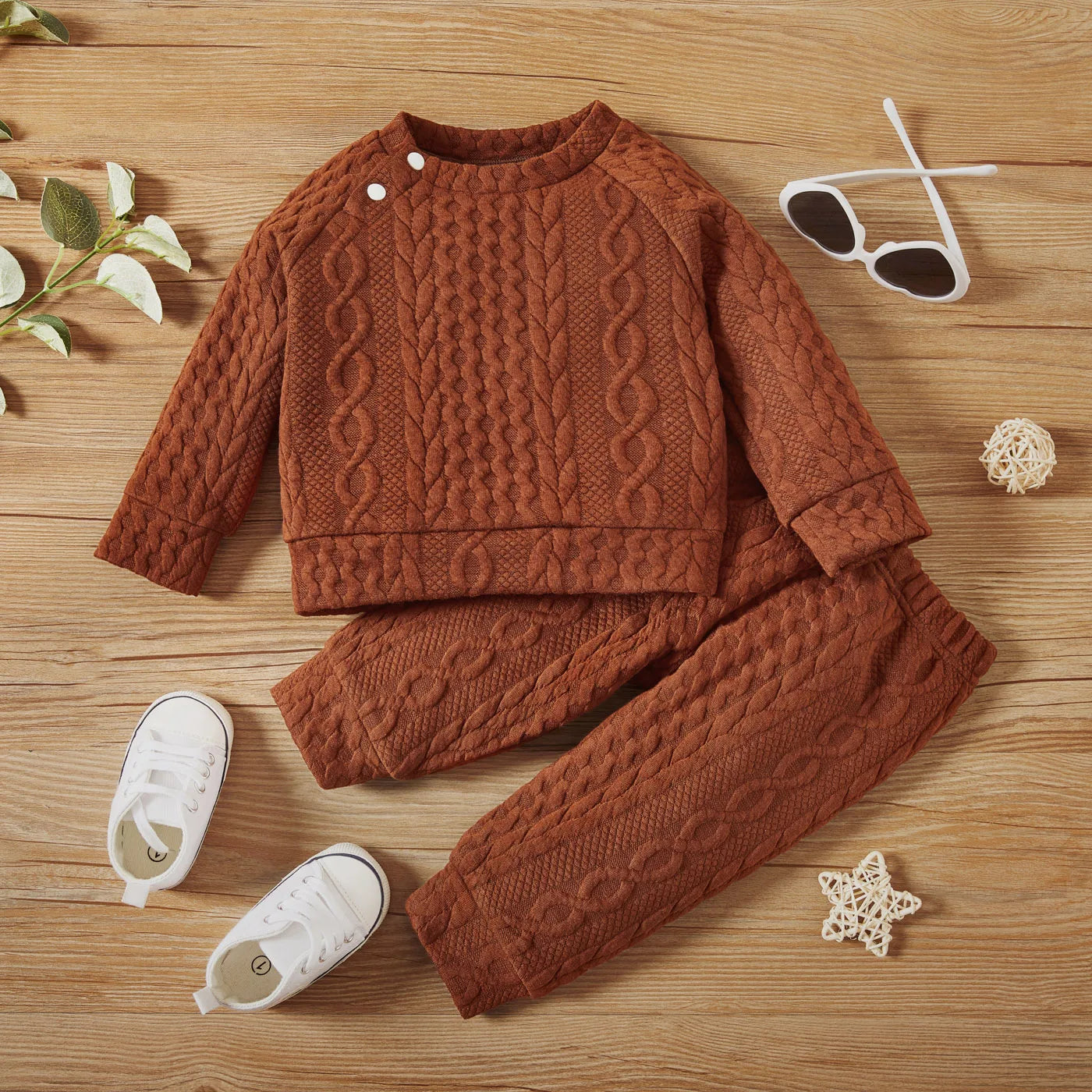 ✨ CozyCutie™ 2-Piece Baby Outfit