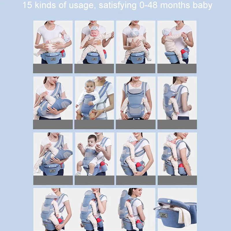 ✨ CuddleCloud™ Ergonomic Baby Carrier ✨