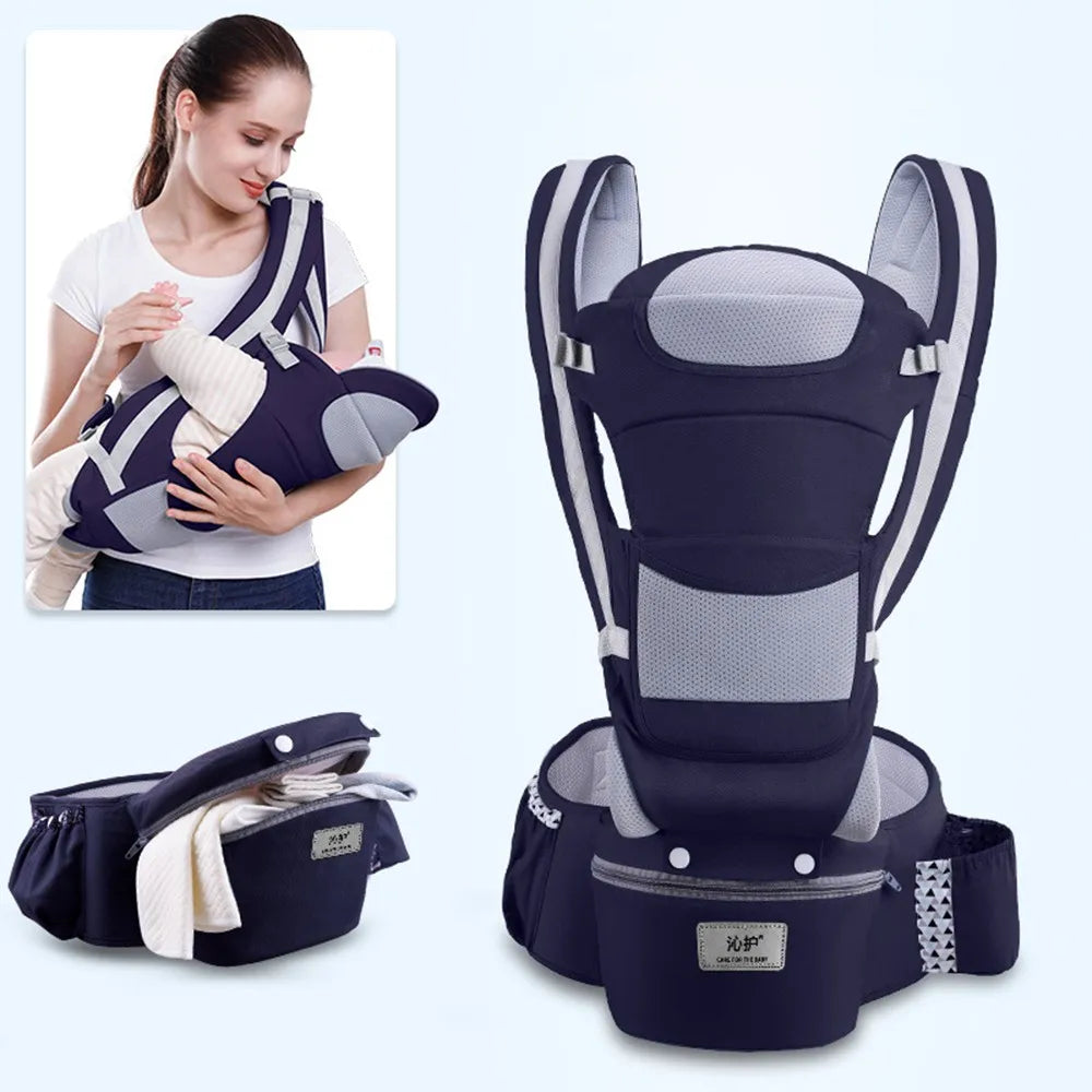 ✨ CuddleCloud™ Ergonomic Baby Carrier ✨