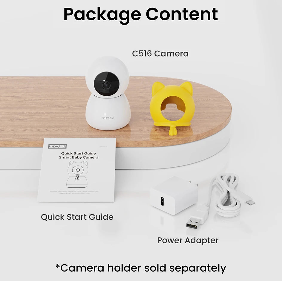Smart Baby Pet Monitor Auto Track