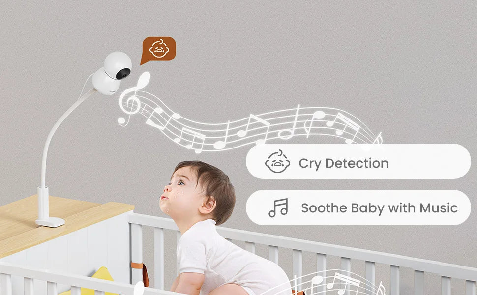 Smart Baby Pet Monitor Auto Track