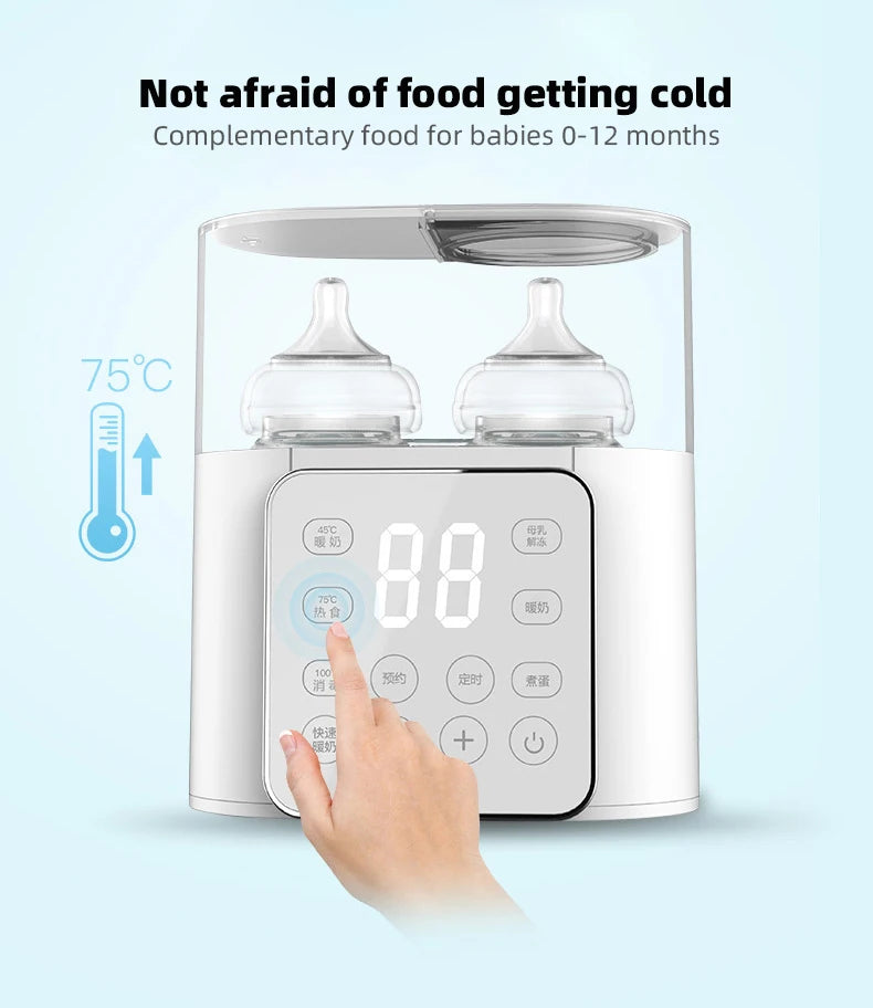 👶 Baby Bottle Warmer – 5-in-1 Multifunction Heater & Sterilizer!