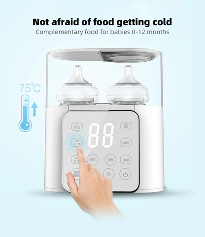 👶 Baby Bottle Warmer – 5-in-1 Multifunction Heater & Sterilizer!