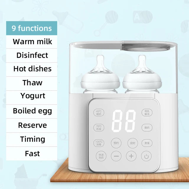 👶 Baby Bottle Warmer – 5-in-1 Multifunction Heater & Sterilizer!