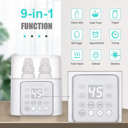 👶 Baby Bottle Warmer – 5-in-1 Multifunction Heater & Sterilizer!