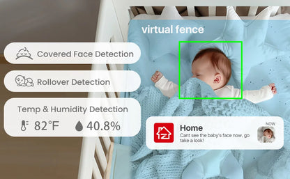 Smart Baby Pet Monitor Auto Track