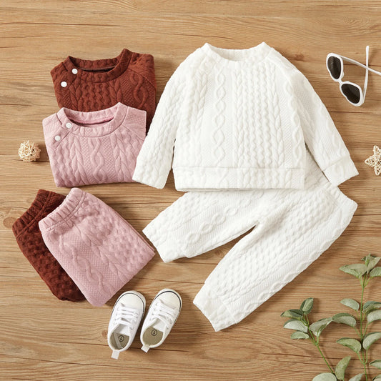 ✨ CozyCutie™ 2-Piece Baby Outfit
