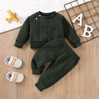✨ CozyCutie™ 2-Piece Baby Outfit