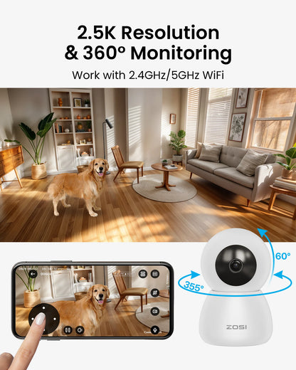 Smart Baby Pet Monitor Auto Track