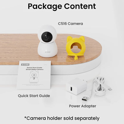 Smart Baby Pet Monitor Auto Track